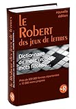 Dictionnaire des mots croisés, mots fléchés & jeux de lettres /