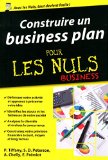 Construire un business plan pour les nuls : business /
