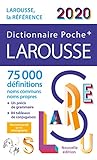 Dictionnaire Larousse poche 2020.