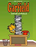 Garfield dur de la feuille /