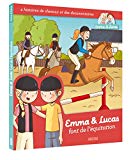 Emma & Lucas font de l'équitation /