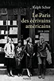 Le Paris des écrivains américains : 1919-1939 /